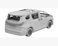 Lexus LM 2024 3D-Modell