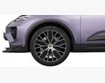 Porsche Macan 4 Electric 3D模型 正面图