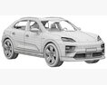 Porsche Macan Turbo Electric Modelo 3D