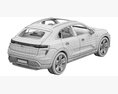 Porsche Macan Turbo Electric 3D-Modell