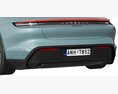 Porsche Taycan 2024 3D 모델 