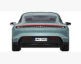 Porsche Taycan 2024 3D модель dashboard