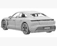 Porsche Taycan 2024 Modelo 3D