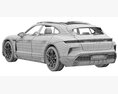 Porsche Taycan Turbo Cross Turismo 2024 3Dモデル