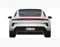 Porsche Taycan Turbo S 2024 3d model dashboard