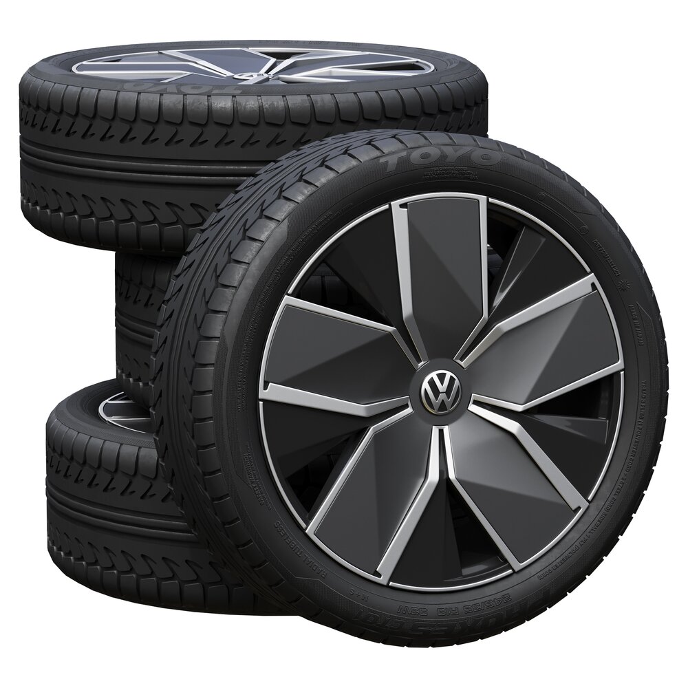 Volkswagen Wheels 3D модель