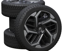Citroen Tires Modèle 3D