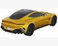 Aston Martin Vantage 2024 3D模型 顶视图
