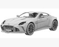 Aston Martin Vantage 2024 3D модель seats