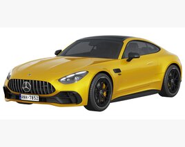 Mercedes-Benz AMG GT43 Coupe 2024 3Dモデル