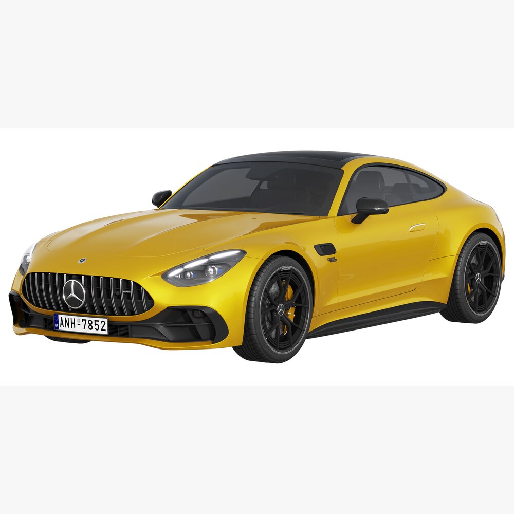 Mercedes-Benz AMG GT43 Coupe 2024 3Dモデル