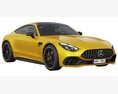 Mercedes-Benz AMG GT43 Coupe 2024 3D 모델  back view