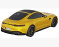 Mercedes-Benz AMG GT43 Coupe 2024 3Dモデル top view
