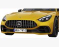 Mercedes-Benz AMG GT43 Coupe 2024 Modello 3D clay render