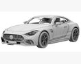 Mercedes-Benz AMG GT43 Coupe 2024 3D-Modell seats