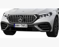 Mercedes-Benz E53 AMG Hybrid 2024 Modello 3D clay render