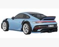 Porsche 911 TECHART GTstreet R Touring 3D 모델  wire render