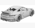 Porsche 911 TECHART GTstreet R Touring Modello 3D