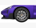 Porsche Taycan Turbo GT 3D модель front view