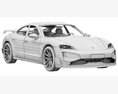 Porsche Taycan Turbo GT 3D 모델 