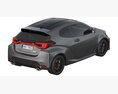 Toyota GR Yaris 2024 3D модель top view
