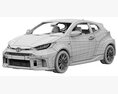 Toyota GR Yaris 2024 3D 모델  seats