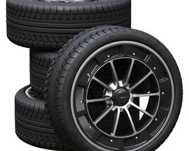 Pagani Tires Modello 3D