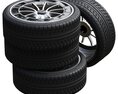 Pagani Tires 3Dモデル
