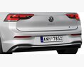 Volkswagen Golf 2024 3D 모델 