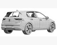 Volkswagen Golf 2024 3D модель