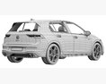 Volkswagen Golf GTI 2024 3D модель