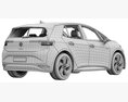 Volkswagen ID3 GTX 2024 3D 모델 