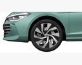 Volkswagen Passat Variant 2024 3D模型 正面图