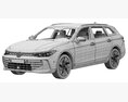 Volkswagen Passat Variant 2024 3D模型 seats