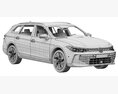 Volkswagen Passat Variant 2024 3D模型