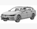 Volkswagen Passat Variant R 2024 Modello 3D seats