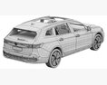 Volkswagen Passat Variant R 2024 3D 모델 