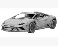 Lamborghini Huracan Sterrato 3Dモデル seats