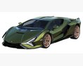 Lamborghini Sian 3D модель