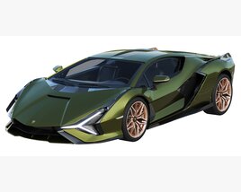Lamborghini Sian Modello 3D