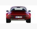 Porsche 911 Turbo 930 3Dモデル dashboard