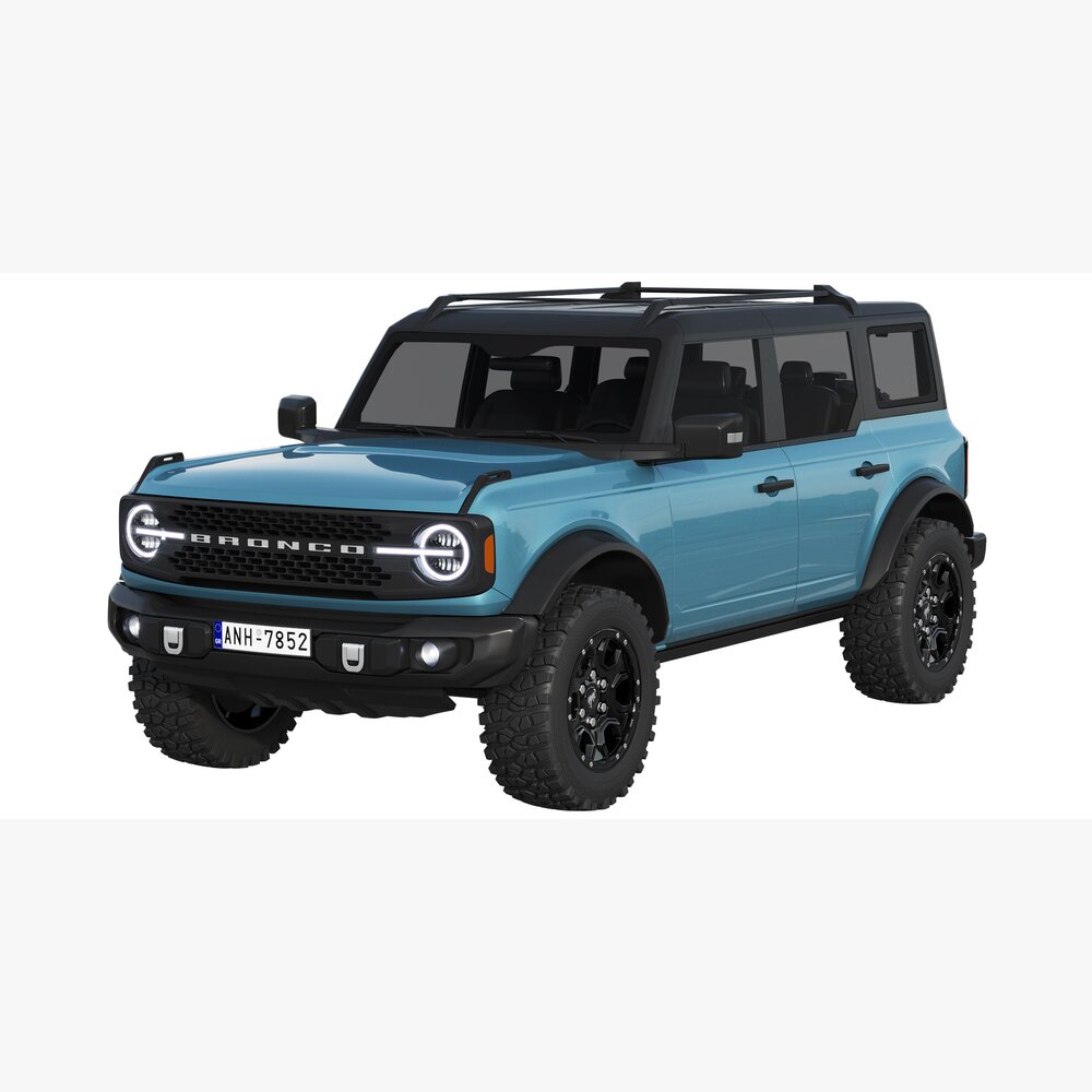 Ford Bronco 2021 3D 모델 