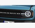 Ford Bronco 2021 3D模型 侧视图