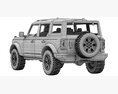 Ford Bronco 2021 3D 모델 