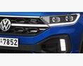 Volkswagen T-Roc R 2022 3D 모델  side view