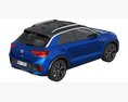 Volkswagen T-Roc R 2022 3D модель top view