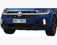 Volkswagen T-Roc R 2022 Modelo 3D clay render