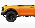Ford Bronco 2-door 2021 3D-Modell Vorderansicht