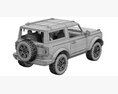Ford Bronco 2-door 2021 3D 모델 