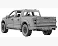 Ford F-150 Raptor 2021 3d model front view